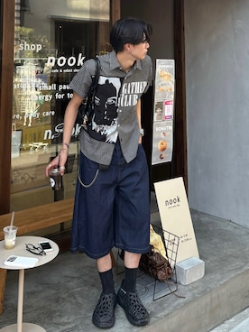 Harutoさん(メンズ・180cm)の夏コーディネート