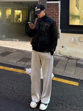 「EPNK（イーピーエヌケー）のアイテム」を使った、Harutoさん（メンズ・180cm）の冬コーディネート