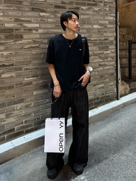 「アイテム（デジタル腕時計）」を使った、Harutoさん（メンズ・180cm・20代）の夏コーディネート