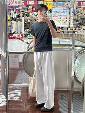 「DIESEL（ディーゼル）のアイテム」を使った、Harutoさん（メンズ・180cm）の夏コーディネート
