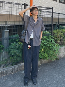 「アイテム（腕時計）」を使った、Harutoさん（メンズ・180cm）の夏コーディネート