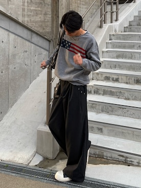 「アイテム（アクセサリー）」を使った、Harutoさん（メンズ・180cm）の秋コーディネート