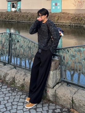 「アイテム（アクセサリー）」を使った、Harutoさん（メンズ・180cm・10代）の秋コーディネート