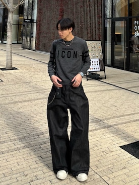 Harutoさん（メンズ・180cm）の冬コーディネート