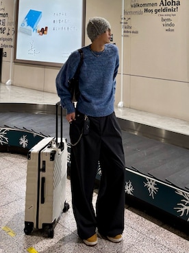 「アイテム（帽子）」を使った、Harutoさん（メンズ・180cm・10代）の秋コーディネート