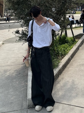 「アイテム（腕時計）」を使った、Harutoさん（メンズ・180cm）の春コーディネート