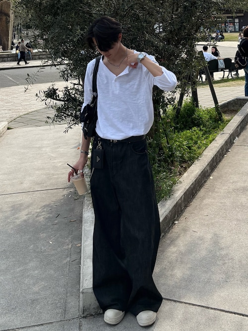 selvedge baggy denim pants/セルビッチバギーデニム（デニムパンツ