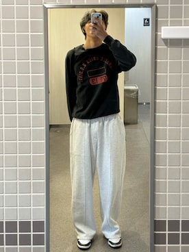 「アイテム（バックパック/リュック）」を使った、Harutoさん（メンズ・180cm）の秋コーディネート