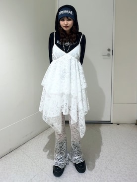 TOAさん（レディース・156cm）の冬コーディネート