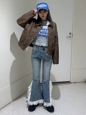 TOAさん（レディース・156cm）の冬コーディネート