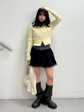 MOMOさん（レディース・160cm）の冬コーディネート