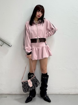 MOMOさん（レディース・160cm）の冬コーディネート