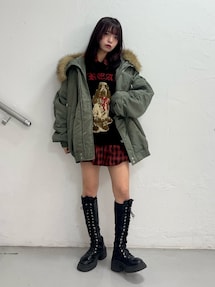 フリルショルダーバルーンミニワンピース｜ジュエティ（jouetie