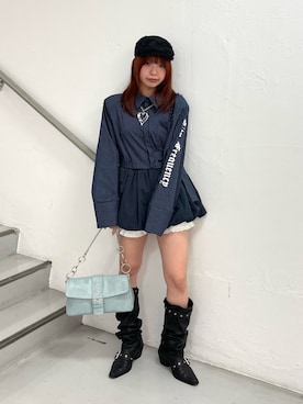 MOMOさん（レディース・160cm）の夏コーディネート