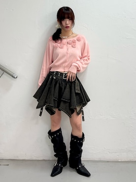 MOMOさん（レディース・160cm）の春コーディネート