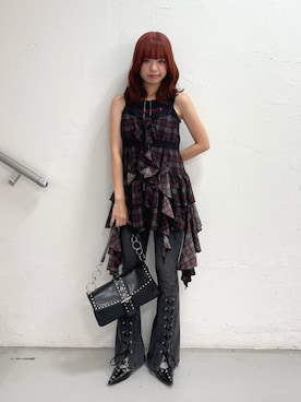 MOMOさん(レディース・160cm)の夏コーディネート