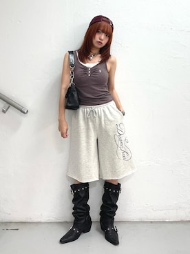 MOMOさん（レディース・160cm）の夏コーディネート