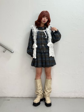 MOMOさん(レディース・160cm)の秋コーディネート
