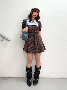 MOMOさん(レディース・160cm)の夏コーディネート