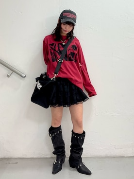 MOMOさん（レディース・160cm）の冬コーディネート