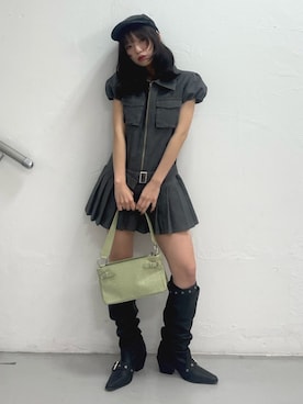 MOMOさん（レディース・160cm）の冬コーディネート