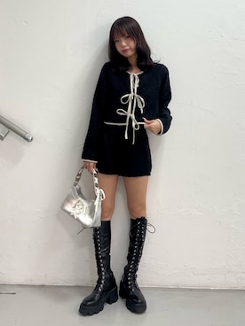 MOMOさん(レディース・160cm)の冬コーディネート