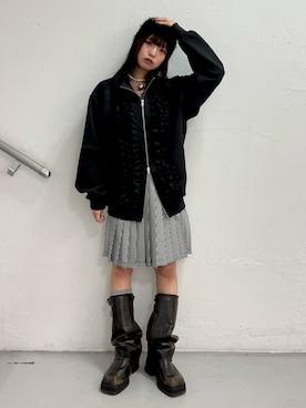 MOMOさん（レディース・160cm）の冬コーディネート