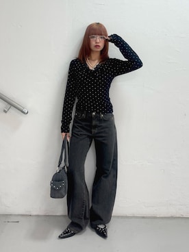 MOMOさん（レディース・160cm）の秋コーディネート