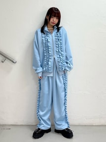 フリルトラックジャケット【セットアップ対応】｜ジュエティ（jouetie