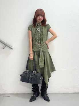 MOMOさん(レディース・160cm)の夏コーディネート
