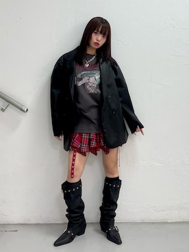 MOMOさん(レディース・160cm)の冬コーディネート