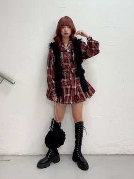 MOMOさん(レディース・160cm)の秋コーディネート