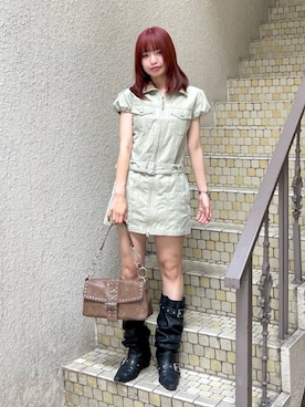 MOMOさん（レディース・160cm）の夏コーディネート