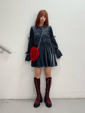 MOMOさん(レディース・160cm)の秋コーディネート