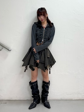 MOMOさん（レディース・160cm）の春コーディネート