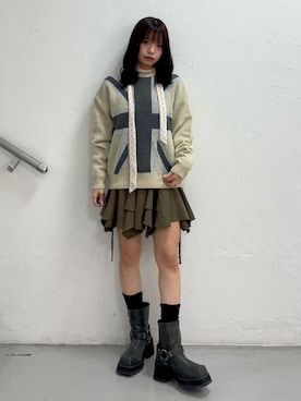 MOMOさん（レディース・160cm）の冬コーディネート