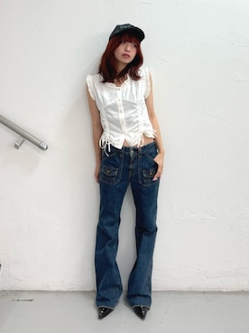 MOMOさん（レディース・160cm）の夏コーディネート