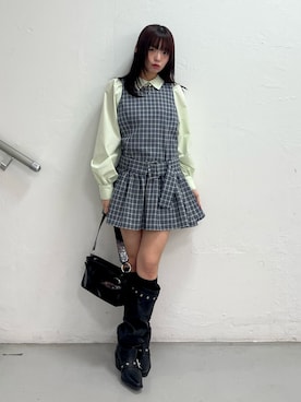 MOMOさん（レディース・160cm）の冬コーディネート