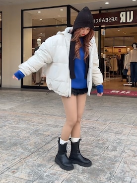 「ITEMS URBANRESEARCH（アイテムズ アーバンリサーチ）のアイテム」を使った、Princessさん（レディース・156cm）の秋コーディネート
