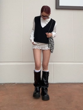 Princessさん（レディース・156cm）の冬コーディネート