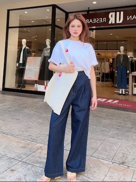 「SENSE OF PLACE by URBAN RESEARCH（センスオブプレイスバイアーバンリサーチ）のアイテム」を使った、Princessさん（レディース・156cm）の秋コーディネート