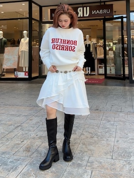 Princessさん（レディース・156cm）の秋コーディネート