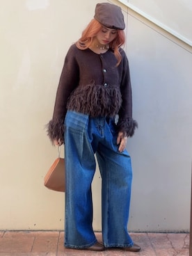 Princessさん（レディース・156cm）の冬コーディネート