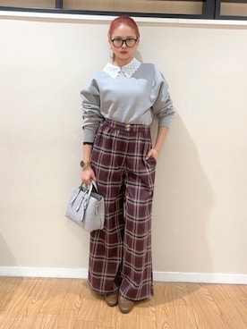 Princessさん（レディース・156cm）の冬コーディネート