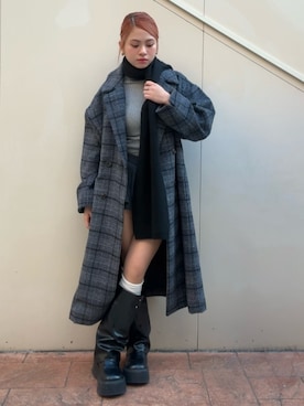 Princessさん（レディース・156cm）の冬コーディネート