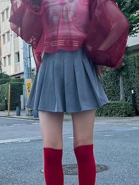 「ankoROCK（アンコロック）のアイテム」を使った、瑚さん（レディース・163cm）の冬コーディネート