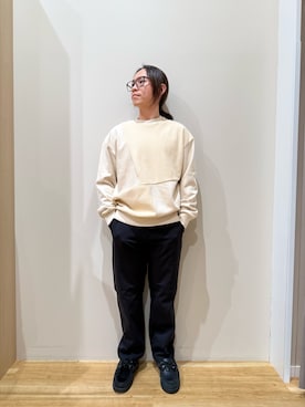 「アイテム（その他トップス）」を使った、YUANさん（メンズ・168cm）の冬コーディネート