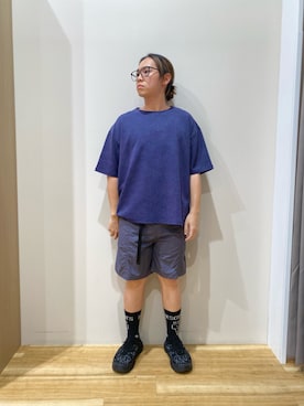 「アイテム（Tシャツ/カットソー）」を使った、YUANさん（メンズ・168cm）の夏コーディネート
