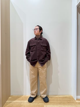 「アイテム（ジャケット/アウター）」を使った、YUANさん（メンズ・168cm）の秋コーディネート