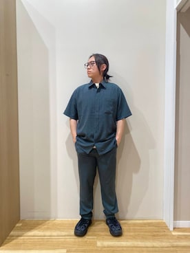 「ウエストがゴム」｜YUANさん（メンズ・168cm）の夏コーディネート